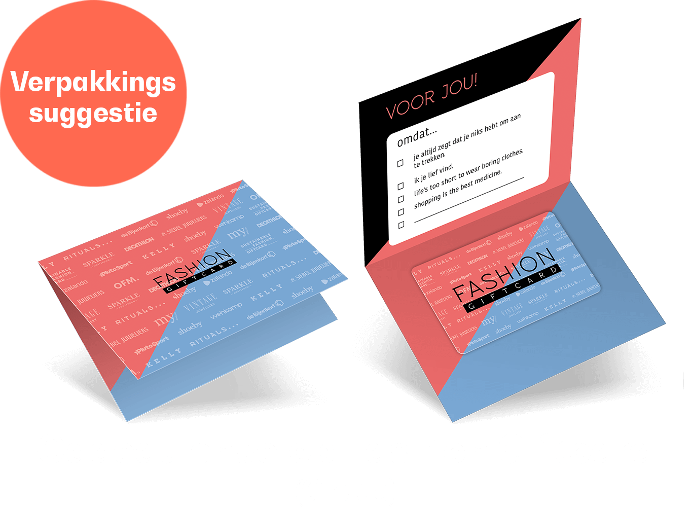 Cadeau Envelop Fashion Giftcard